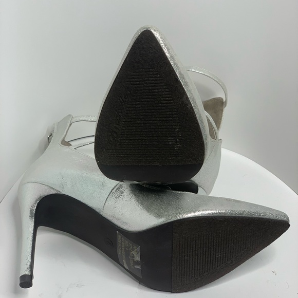 🎈 stiletto Silver Wear it once Size 6 👠 - Picture 5 of 9